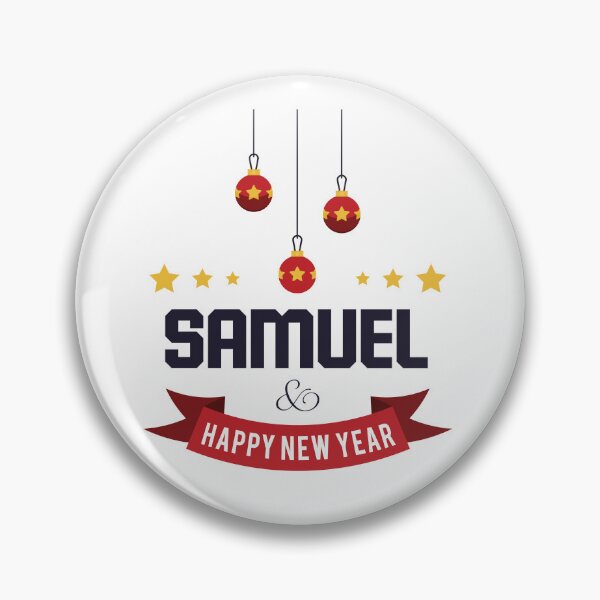 Item preview, Samuel Funny Personalized Christmas Name – Cool Custom Holiday Gift for Men and Boys designed and sold by Oussinc.