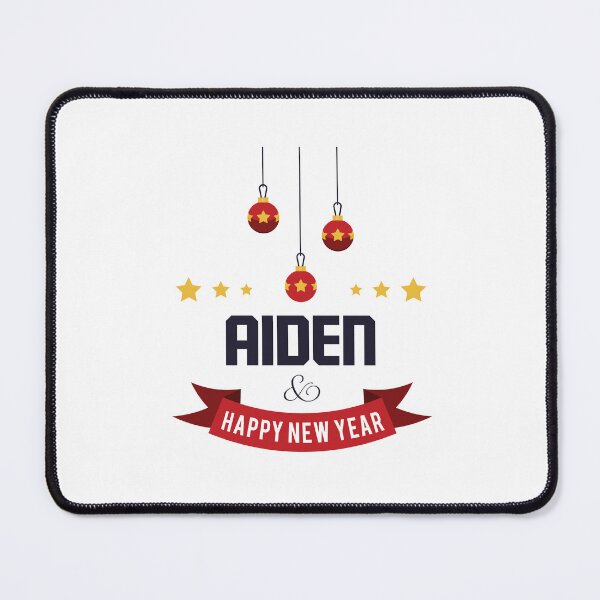 Item preview, Aiden Funny Personalized Christmas Name – Cool Custom Holiday Gift for Men and Boys designed and sold by Oussinc.
