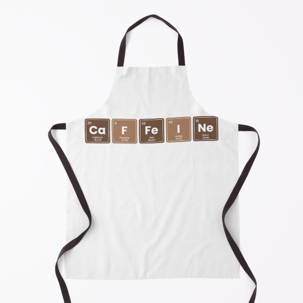 Item preview, CAFFEINE Periodic Table Elements - Coffee Lover Chemistry designed and sold by That Store With the Fun Stuff.