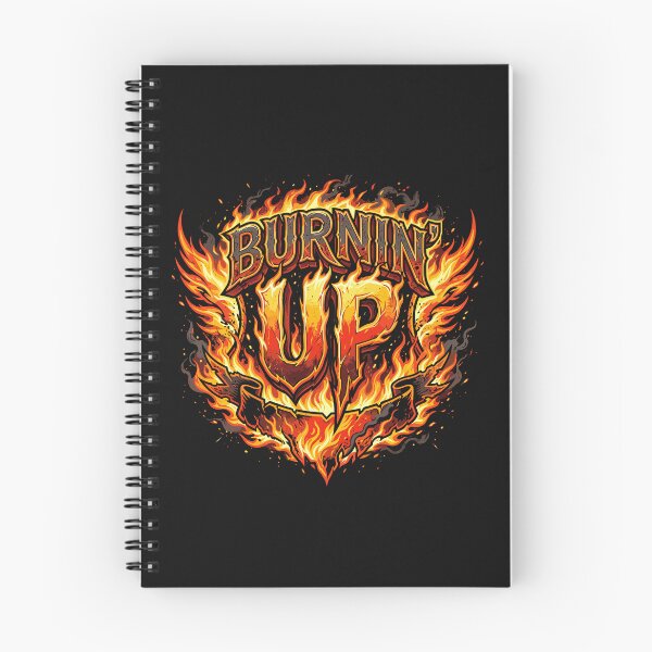 Item preview, Burnin Up Fire Flames Retro Hot designed and sold by Designart68.