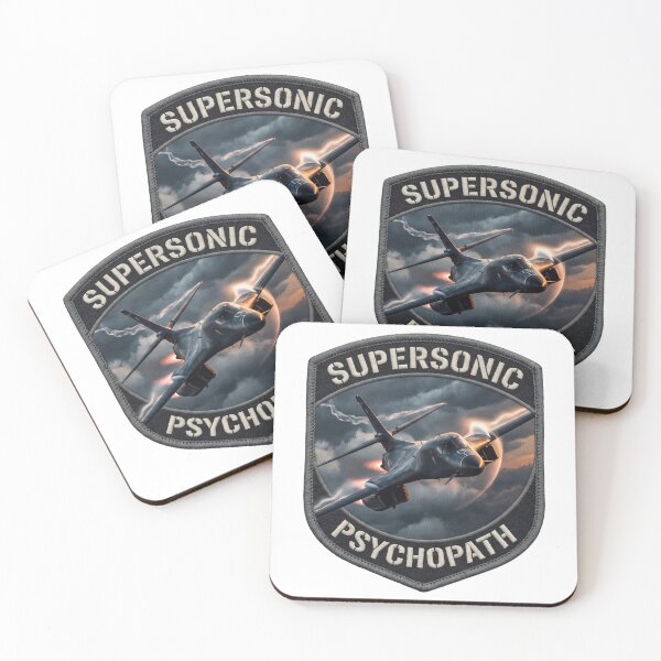 Item preview, B-1B Supersonic Psychopath Tactical Bomber Humor designed and sold by ArtDreams92.