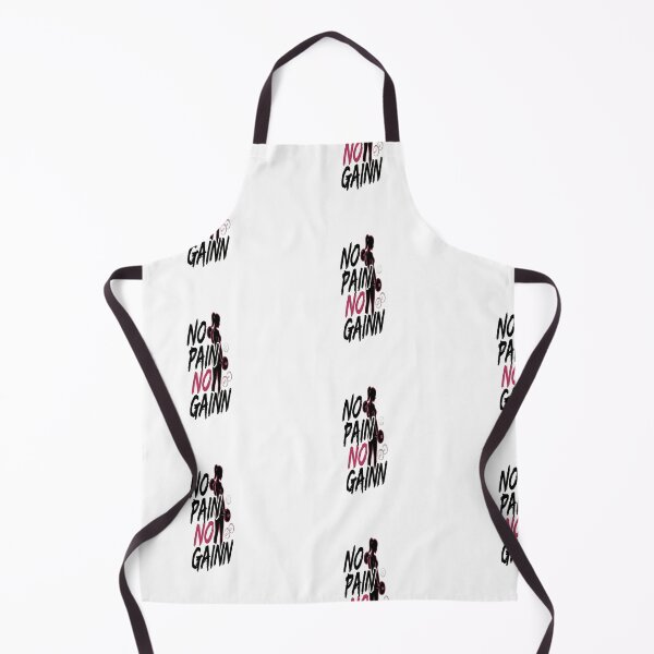Item preview, No Pain No Gain - Fitness & Workout Silhouette Graphic for Women designed and sold by Magnonidesign.