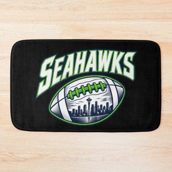Item preview, Seahawks Football with Seattle Skyline Inside Classic designed and sold by choudane.