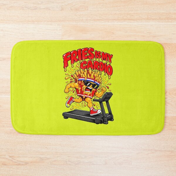 Item preview, Fries is my cardio designed and sold by Edrien Design.