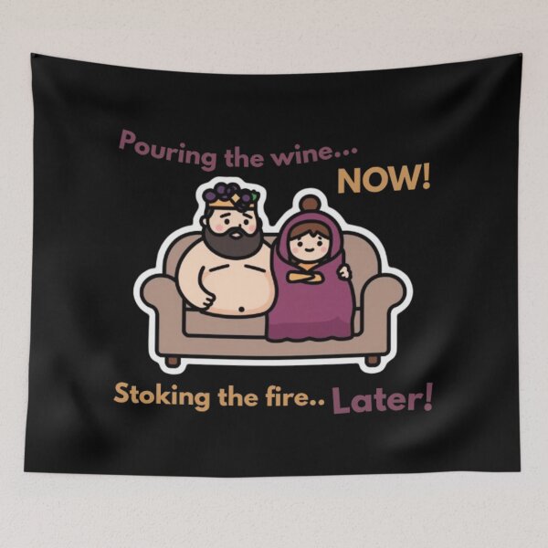 Item preview, Funny Dionysus Hestia Couch Lazy Day Procrastination designed and sold by LazyDayzCo.