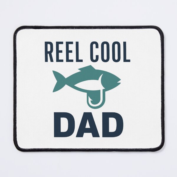 Item preview, Reel Cool Dad Fishing Pun – Funny Fish Hook Design designed and sold by MyDesigneStore.