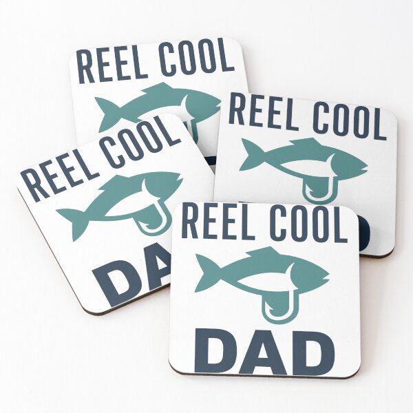Item preview, Reel Cool Dad Fishing Pun – Funny Fish Hook Design designed and sold by MyDesigneStore.