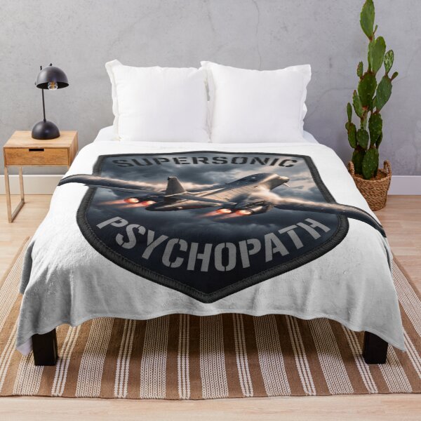 Item preview, B-1B Supersonic Psychopath Afterburner Bomber Humor designed and sold by ArtDreams92.
