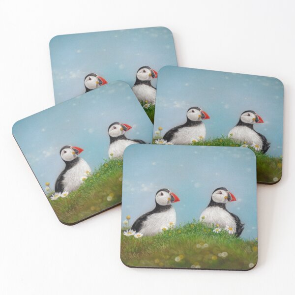 Item preview, Puffins of Skomer Island designed and sold by CharlotteJade.
