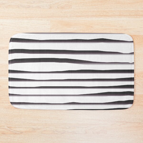 Item preview, Gray and White Stripes — Soft Retro Band Pattern designed and sold by dfly-creations.