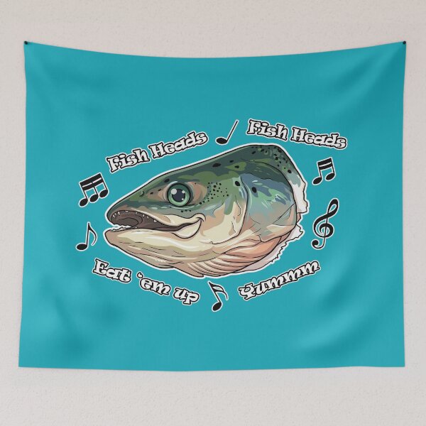 Item preview, Fish Heads – Weird 1978 Cult Classic. Eat 'em up. Yummm designed and sold by Deviant Logic Design.