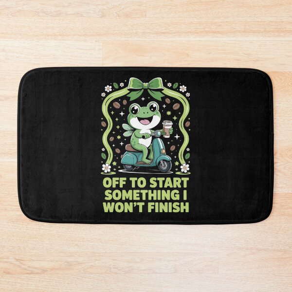 Item preview, OFF TO START SOMETHING I WON’T FINISH designed and sold by jkrphoto.