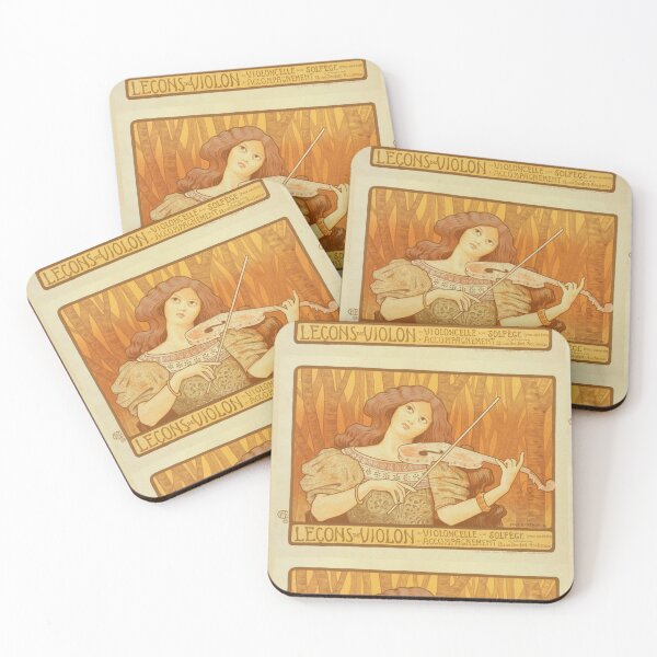 Item preview, Leçons de Violon Music Lessons 1899 designed and sold by artofuniverse.