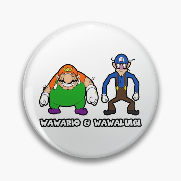 Item preview, Wawario & Wawaluigi designed and sold by Oh Hey! Studios.