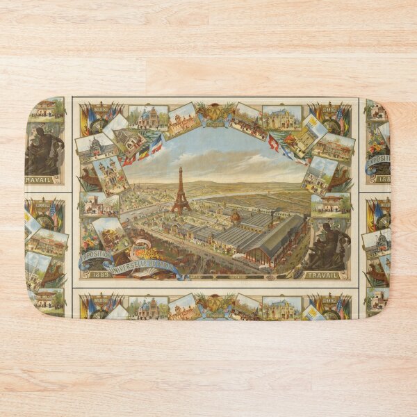 Item preview, Paris World's Fair Eiffel Tower 1889 designed and sold by artofuniverse.