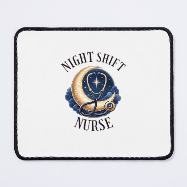Item preview, Night Shift Nurse Celestial Mystical Nursing Student designed and sold by Créative touche .