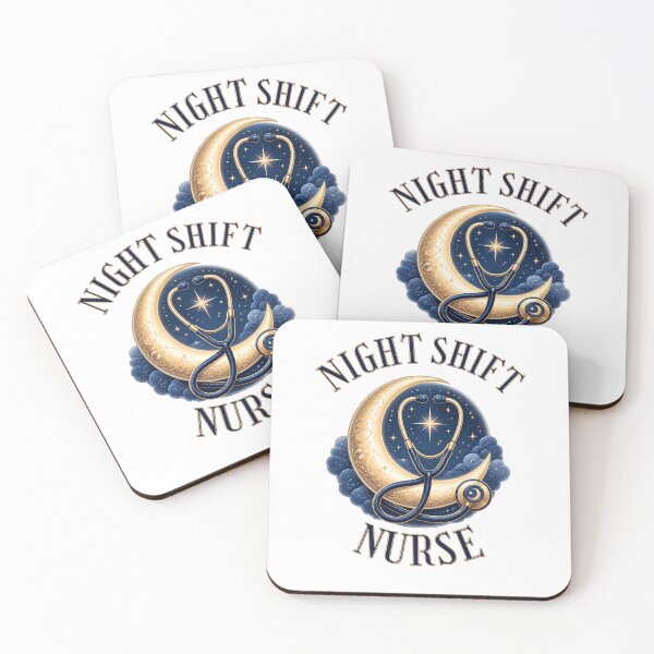 Item preview, Night Shift Nurse Celestial Mystical Nursing Student designed and sold by Créative touche .
