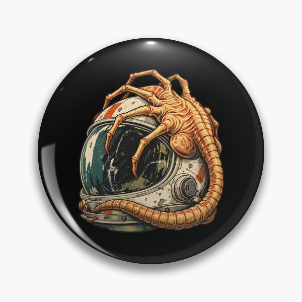 Item preview, Alien Facehugger Astronaut Helmet designed and sold by Pandaburba.