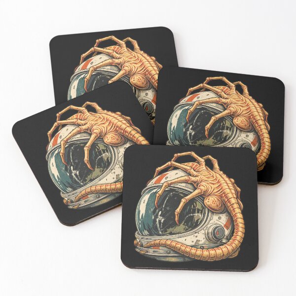 Item preview, Alien Facehugger Astronaut Helmet designed and sold by Pandaburba.
