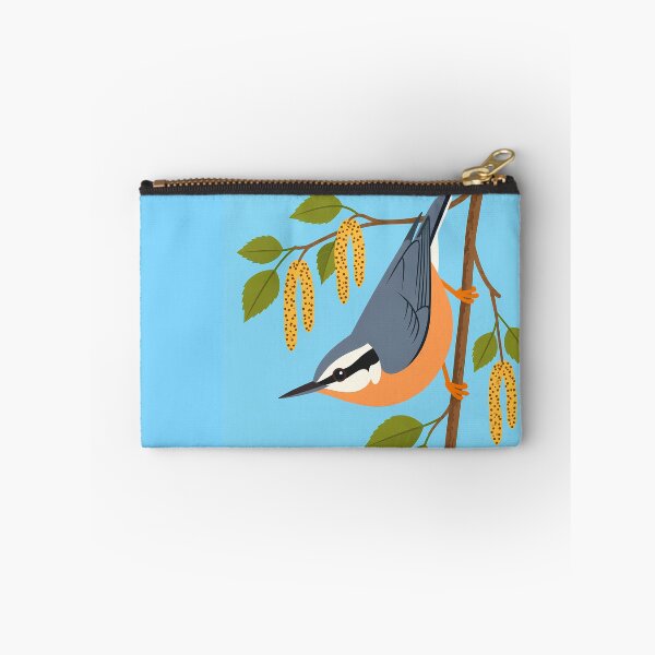 Item preview, Red-breasted Nuthatch and Birch Catkins designed and sold by DIYdaddie.
