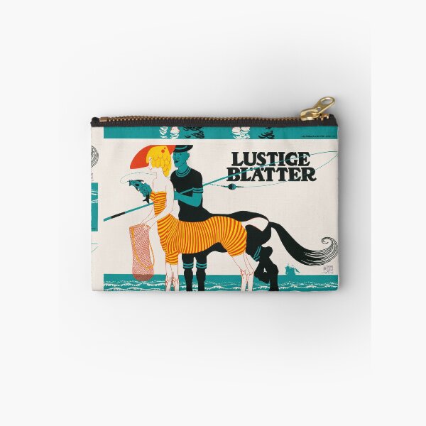 Item preview, Lustige Blätter Centaur Fishing 1900 designed and sold by artofuniverse.