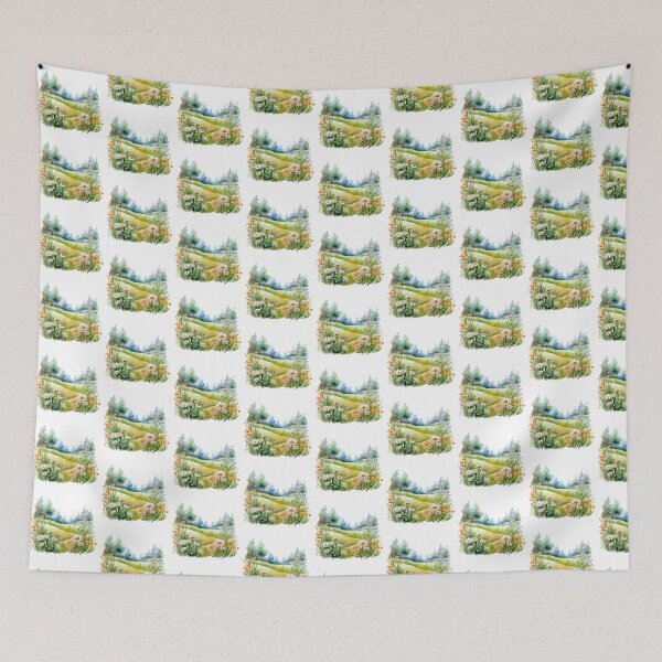 Item preview, Meadow Flower | Beautiful Wildflower Nature Art designed and sold by Mandayartstudio.