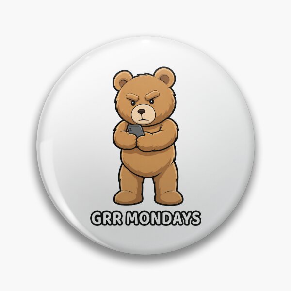 Item preview, Grr Mondays designed and sold by Oh Hey! Studios.