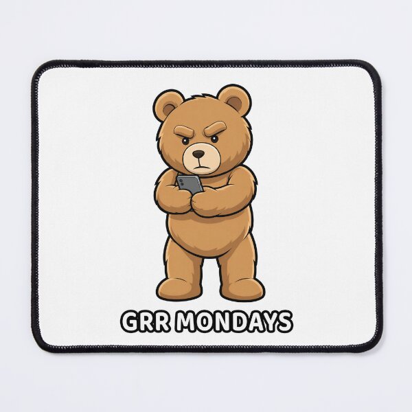 Item preview, Grr Mondays designed and sold by Oh Hey! Studios.