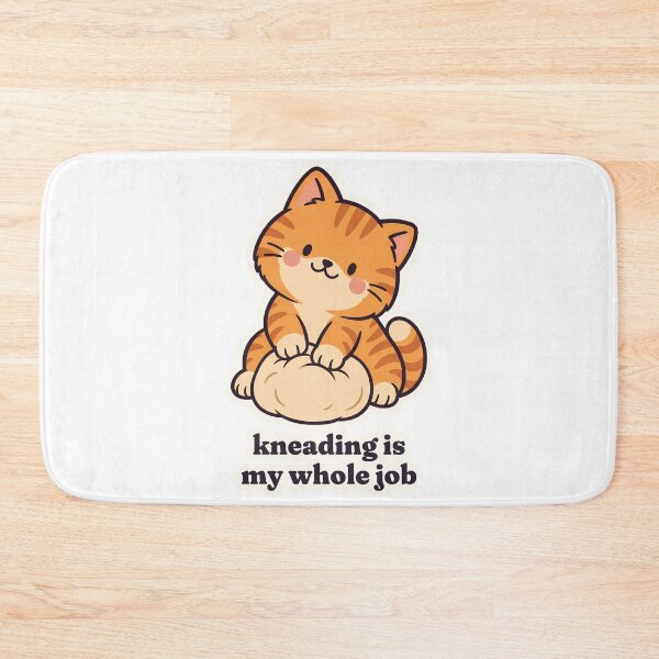Item preview, Orange Cat Kneading Is My Whole Job Sourdough designed and sold by OuqCreations.