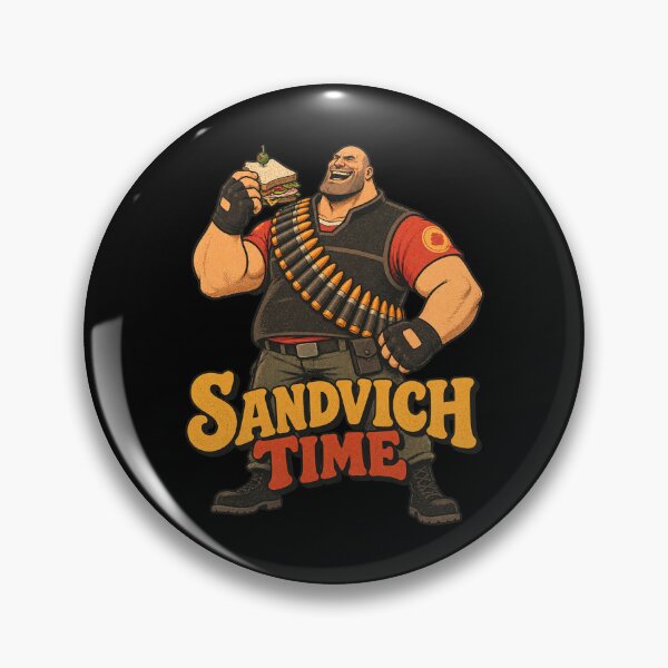 Item preview, Heavy TF2 Sandvich Time designed and sold by Pandaburba.