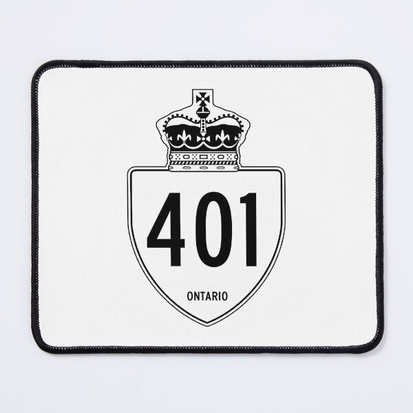 Item preview, Ontario Highway 401 – Vintage Canadian Highway Road Sign designed and sold by NewNomads.