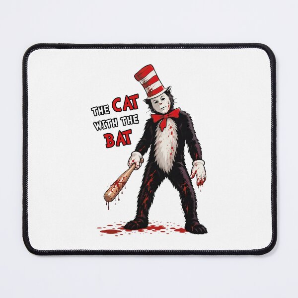 Item preview, The Cat with the Bat designed and sold by Oh Hey! Studios.