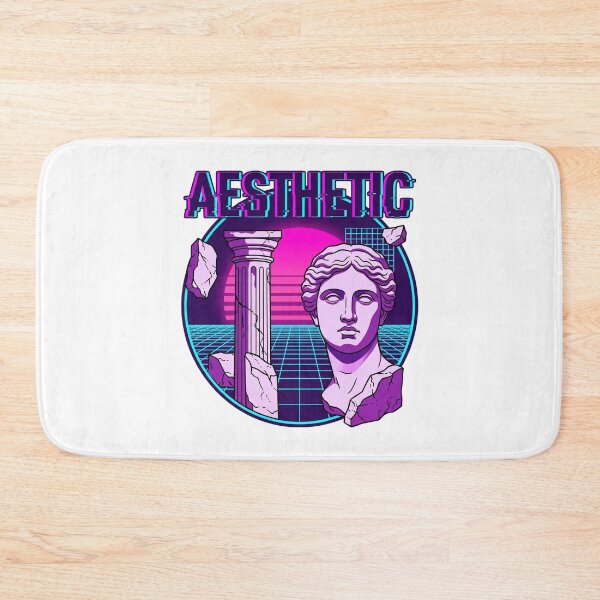 Item preview, Vaporwave Aesthetic Classical Greek Architecture Neon Retro designed and sold by MarCinu Art.