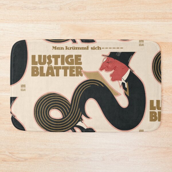 Item preview, Lustige Blätter Devilish Laughter 1914 designed and sold by artofuniverse.