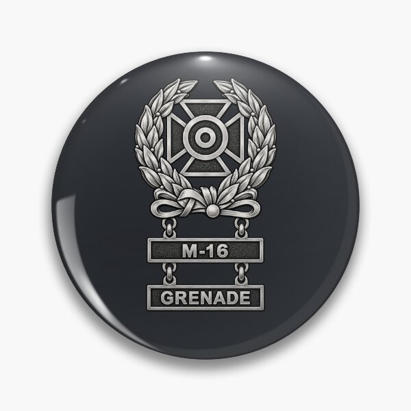 Item preview, US Army Expert Marksmanship Badge M-16 Grenade Qualification designed and sold by TheDisloyalists.