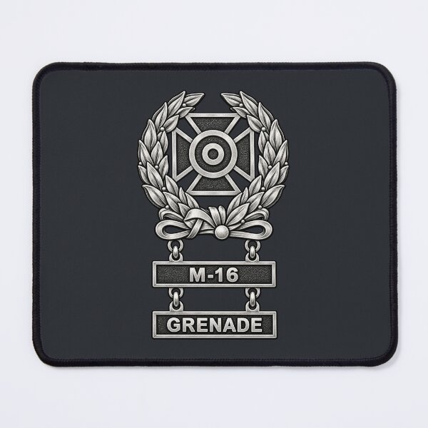 Item preview, US Army Expert Marksmanship Badge M-16 Grenade Qualification designed and sold by TheDisloyalists.