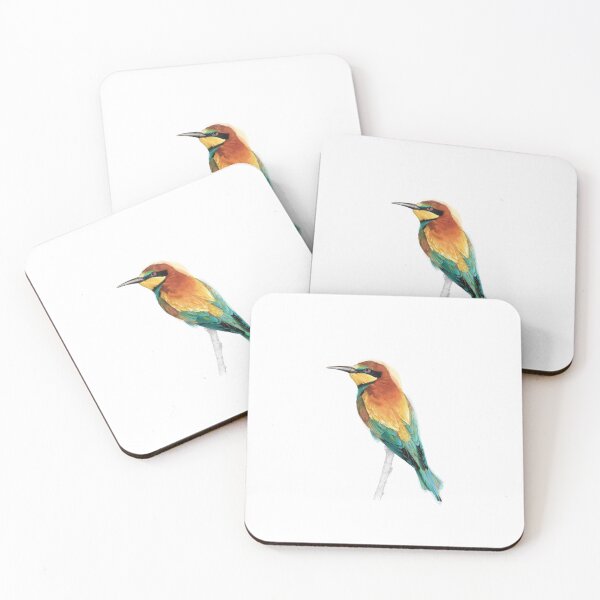 Item preview, Bee-eater perched on a branch. designed and sold by Búho Limón.