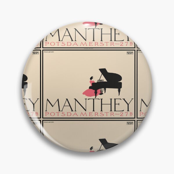 Item preview, Manthey Piano Berlin Advertisement 1911 designed and sold by artofuniverse.