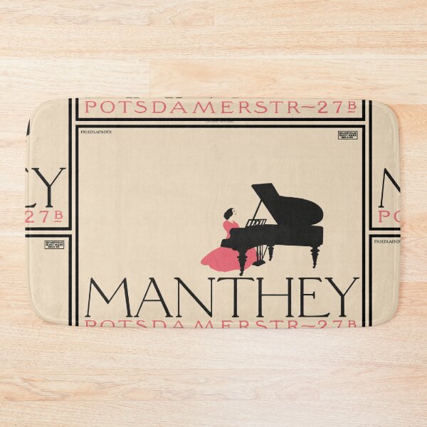 Item preview, Manthey Piano Berlin Advertisement 1911 designed and sold by artofuniverse.