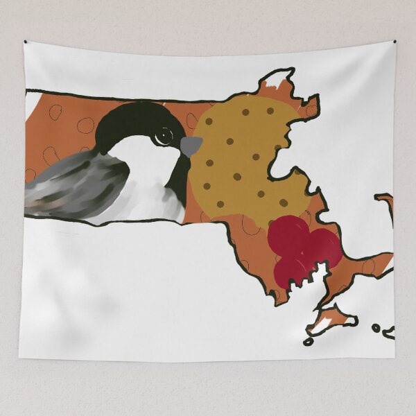 Item preview, Massachusetts- Inline version  designed and sold by EmberGlowPress.