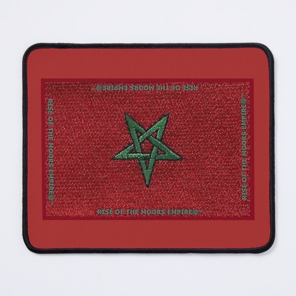 Item preview, Mu’ur (UM) Empire™ al-Benhadiel©™ design, 5 Principles everyway, red background designed and sold by HardyKnitDesign.