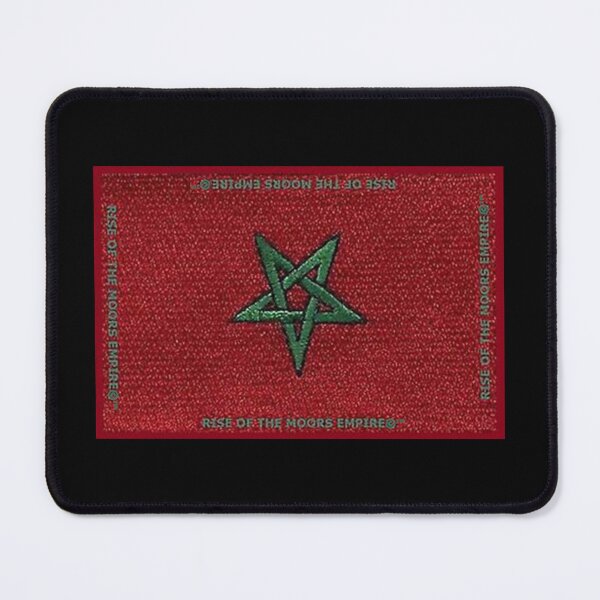 Item preview, Mu’ur (UM) Empire™ al-Benhadiel©™ design, 5 Principles everyway, black background designed and sold by HardyKnitDesign.