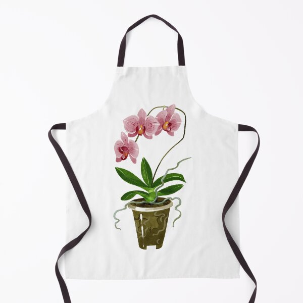 Item preview, Watercolor Pink Phalaenopsis Orchid in Pot designed and sold by Ms. Iryna.