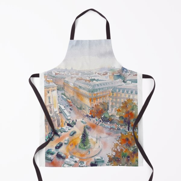 Item preview, Paris, Christmas Tree Roundabout and Eiffel Tower designed and sold by caracatita75.