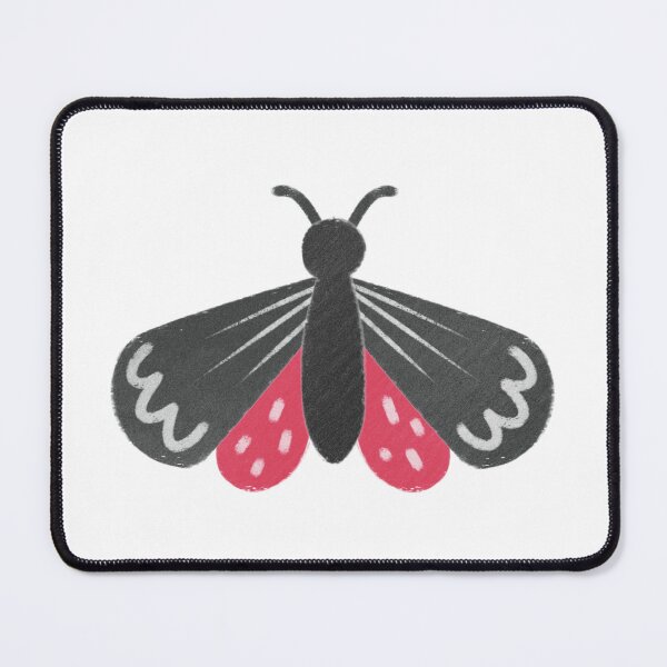 Item preview, Black and Red Moth designed and sold by winterpumpkin.