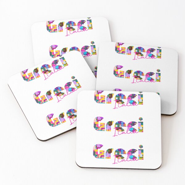Item preview, Greci, Avellino, Italy, Italia, colorful typography design for travellers designed and sold by Wanderful-roads.
