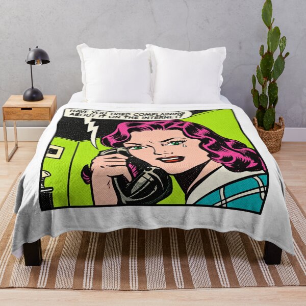 Item preview, Retro Pop Art Crying Girl Sarcastic Internet Meme Graphic designed and sold by TheDisloyalists.