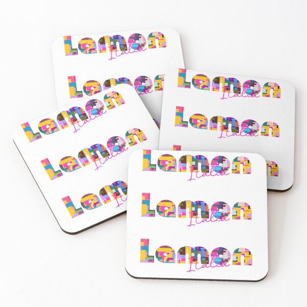 Item preview, Lamon, Belluno, Italy, Italia, colorful typography design for travellers designed and sold by Wanderful-roads.