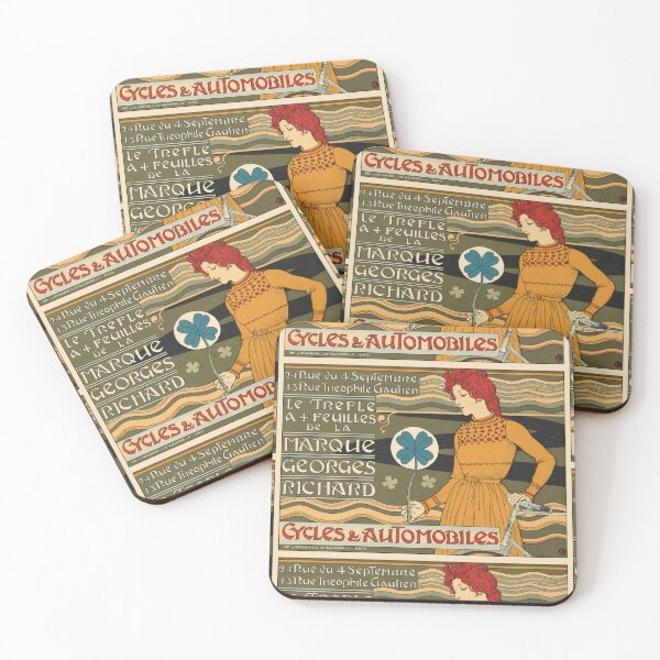 Item preview, Georges Richard Cycles Belle Epoque Advertisement designed and sold by artofuniverse.