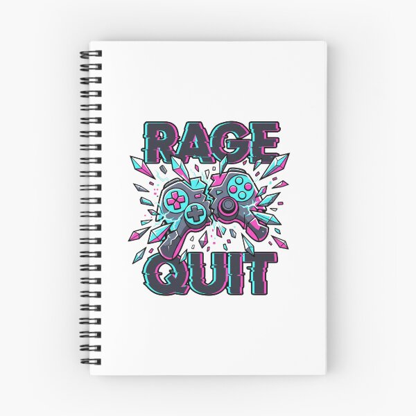 Item preview, Rage Quit Broken Controller Neon Glitch Gamer designed and sold by MarCinu Art.